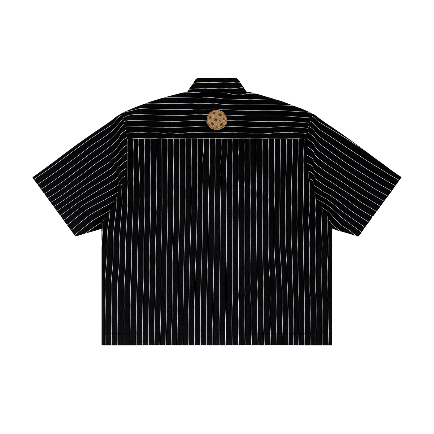 Striped Boxy Button-Up