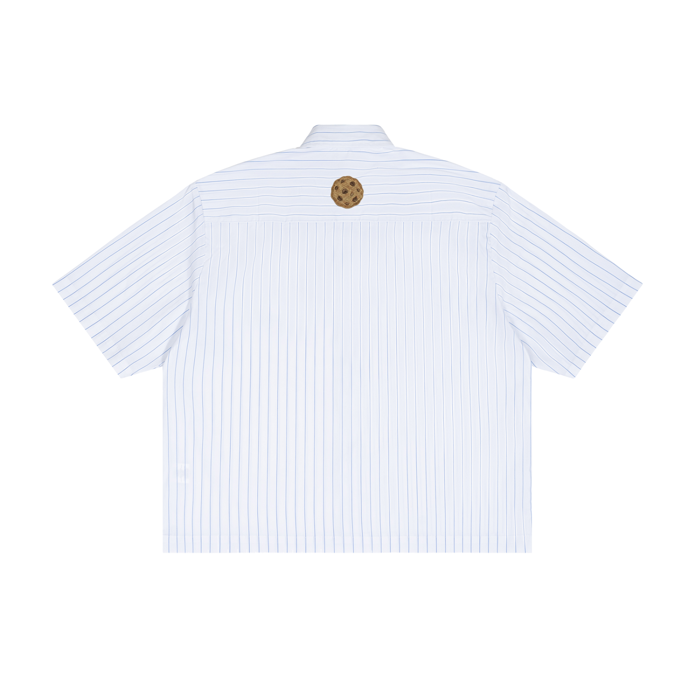 Striped Boxy Button-Up